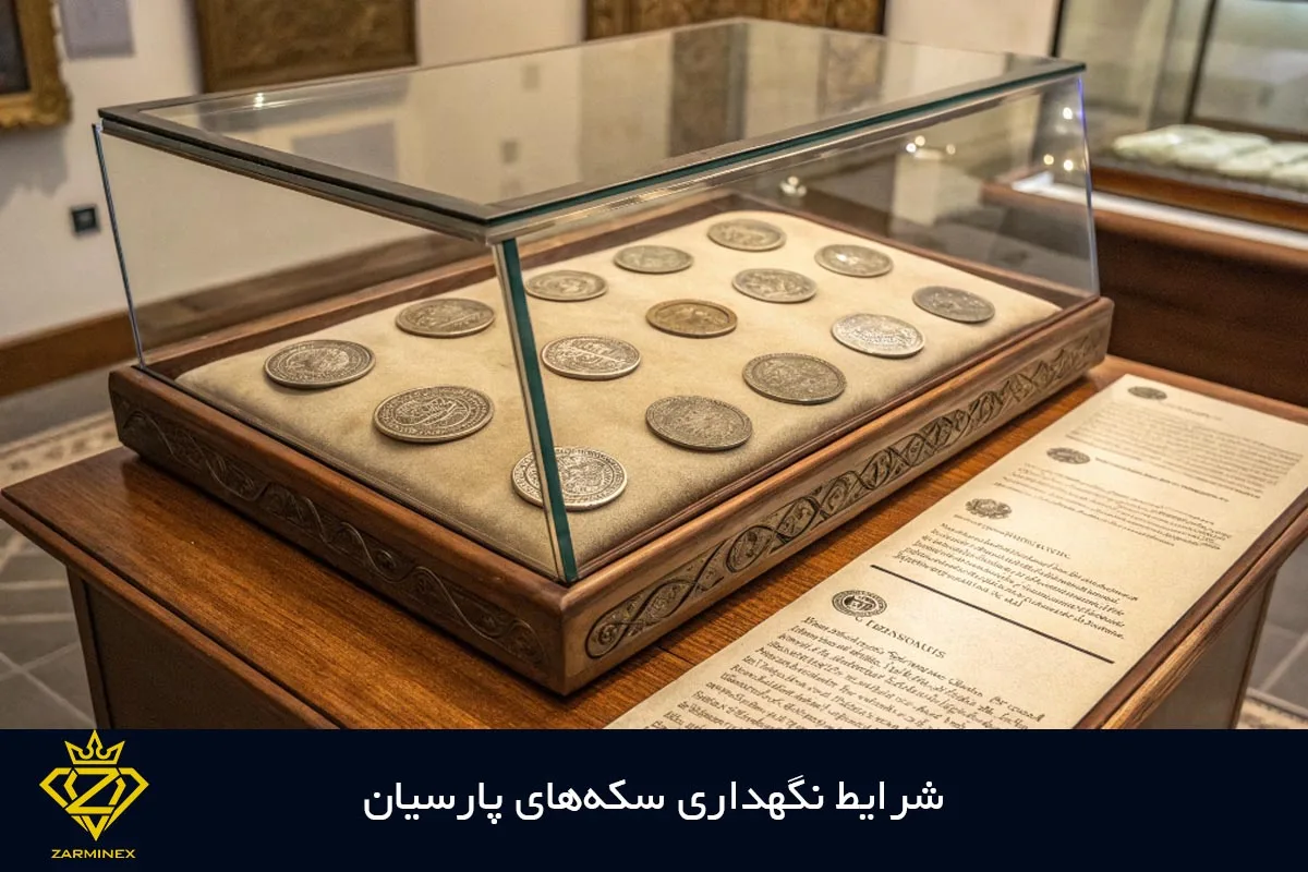 شرایط نگهداری سکههای پارسیان