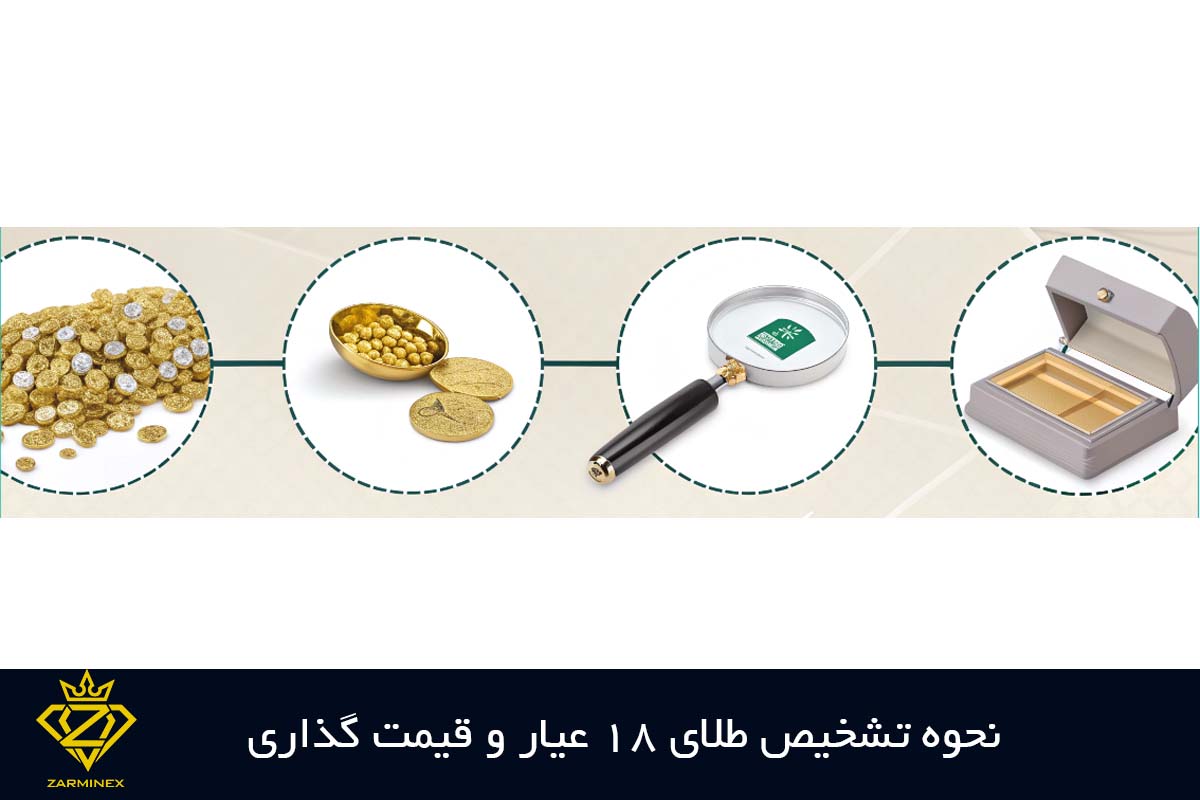 نحوه تشخیص طلای 18 عیار