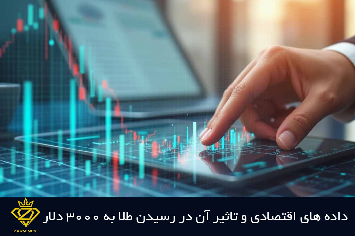 داده های اقتصادی و تاثیر آن در رسیدن طلا به 3000 دلار