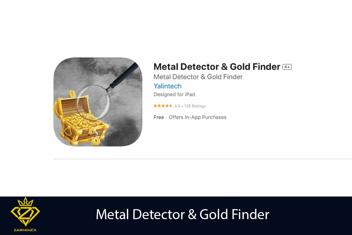 اپلیکیشن ios Metal-Detector-Gold-Finder